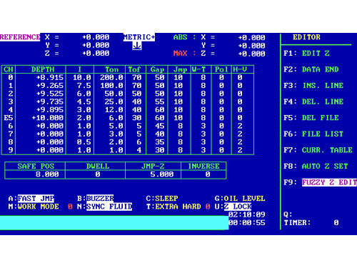 Control Software Interface
